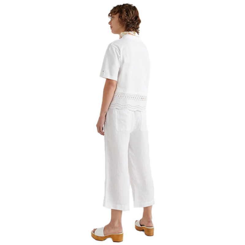 TOMMY HILFIGER RLX BRODERIE ANGLAISE POLO